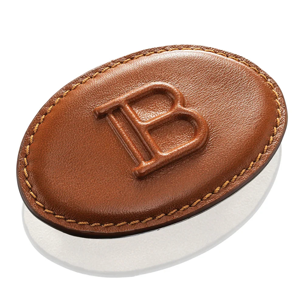 Limited Edition Leather Barrette Allure Brown