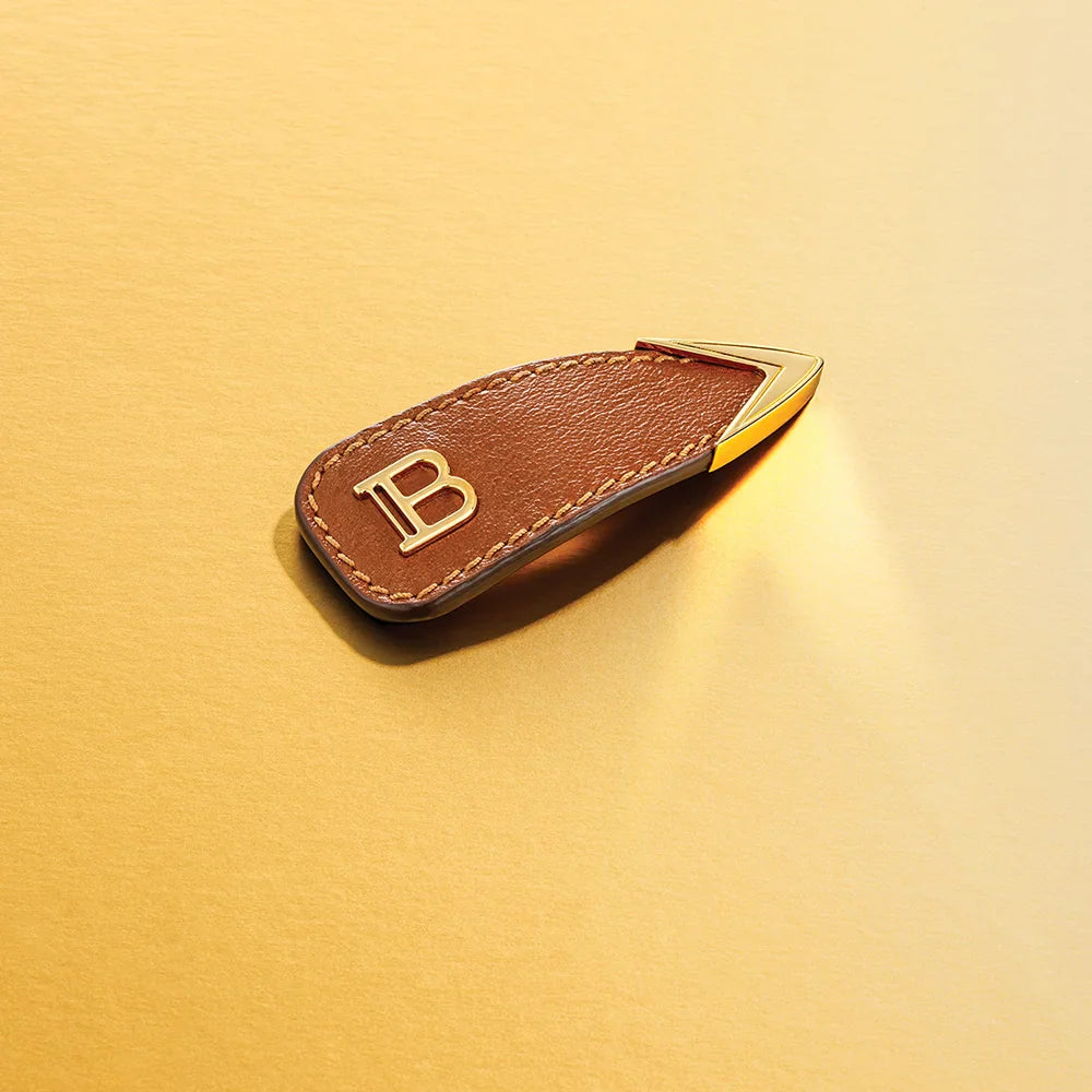 Limited Edition Snap Hair Clip Allure Brown Golden Twist