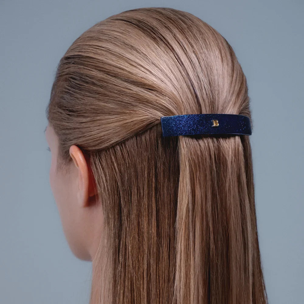 Limited Edition Barrette Pour Cheveux Medium Cosmic Sapphire