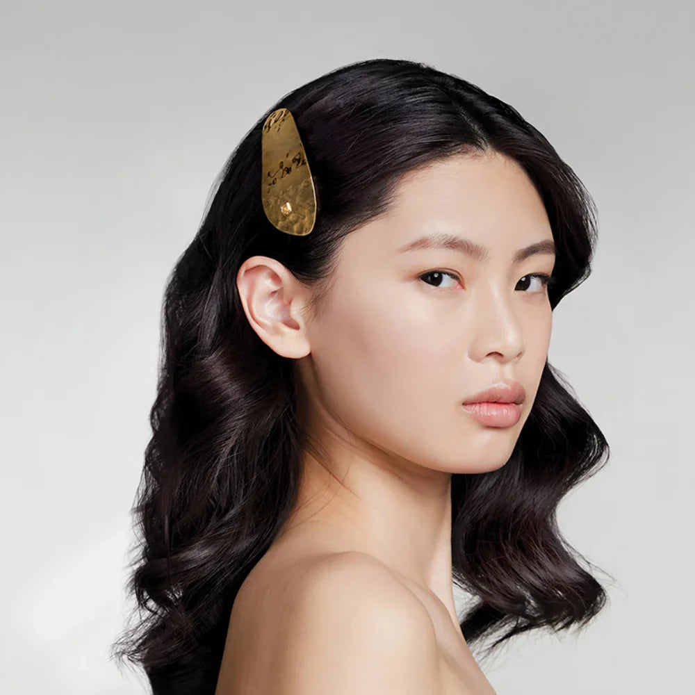 LIMITED EDITION PRINTEMPS LEAF BARRETTE POUR CHEVEUX