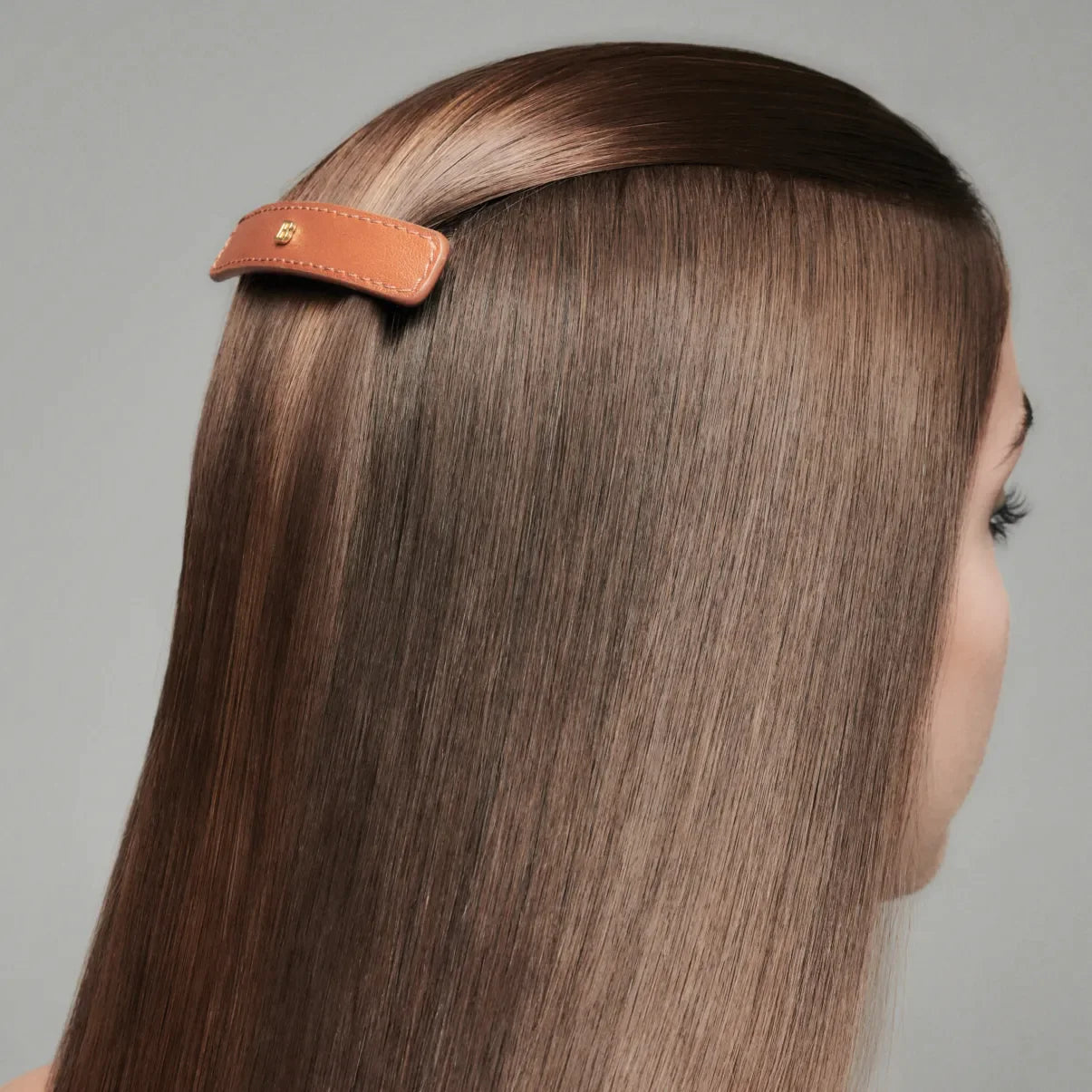 Riviera Barrette Cognac Large