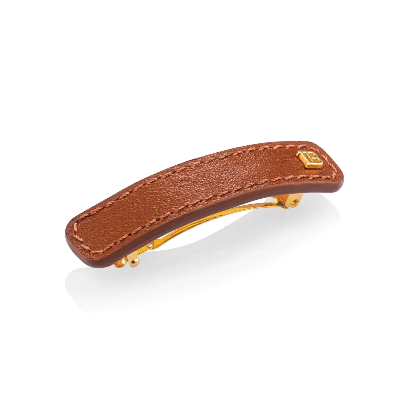 Riviera Barrette Cognac Medium
