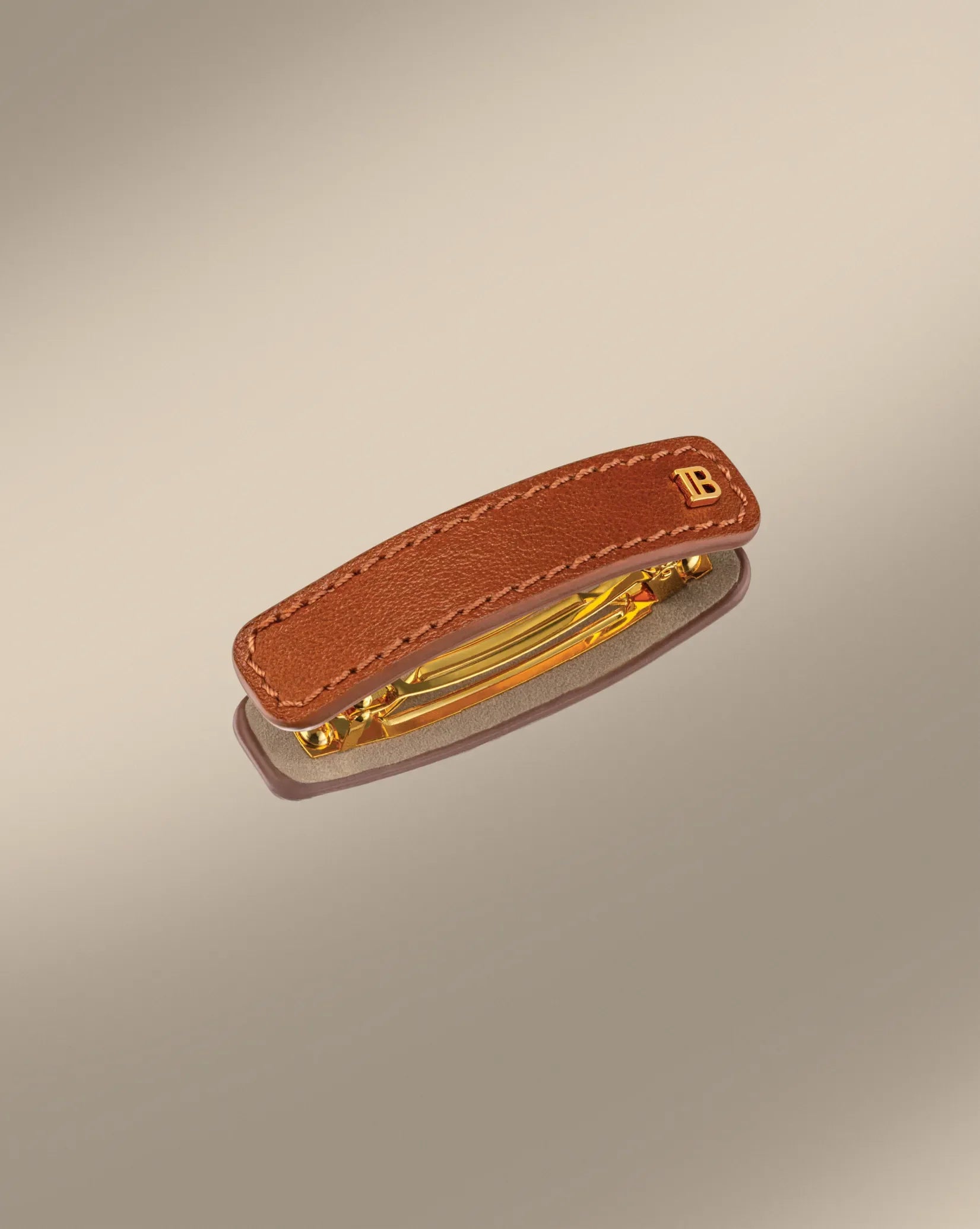 Riviera Barrette Cognac Medium