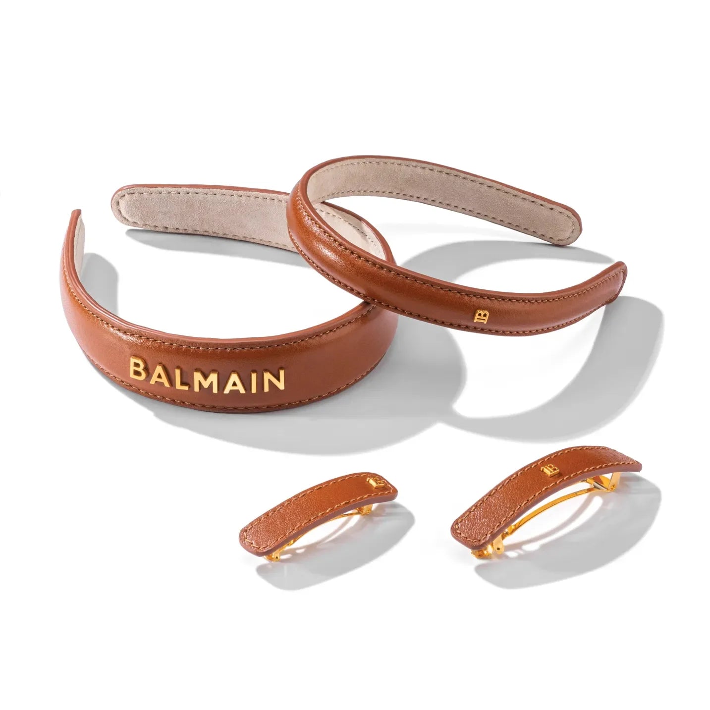Riviera Barrette Cognac Medium