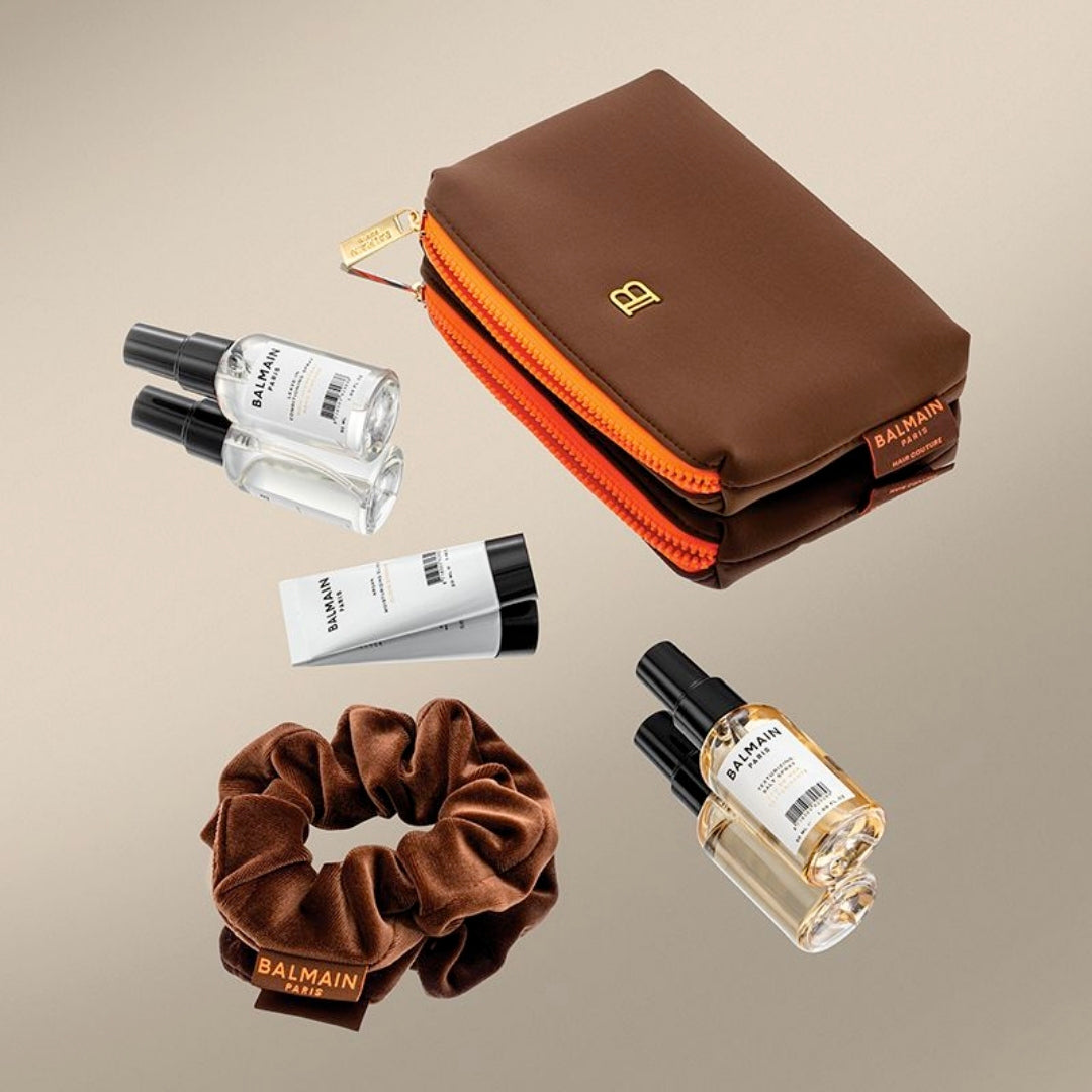 Trousse Cosmétique Édition Limitée Brun Foncé SS22