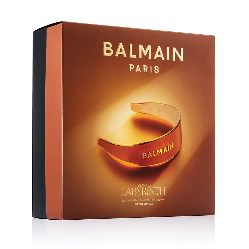 Limited Edition Leather Headband Allure Brown