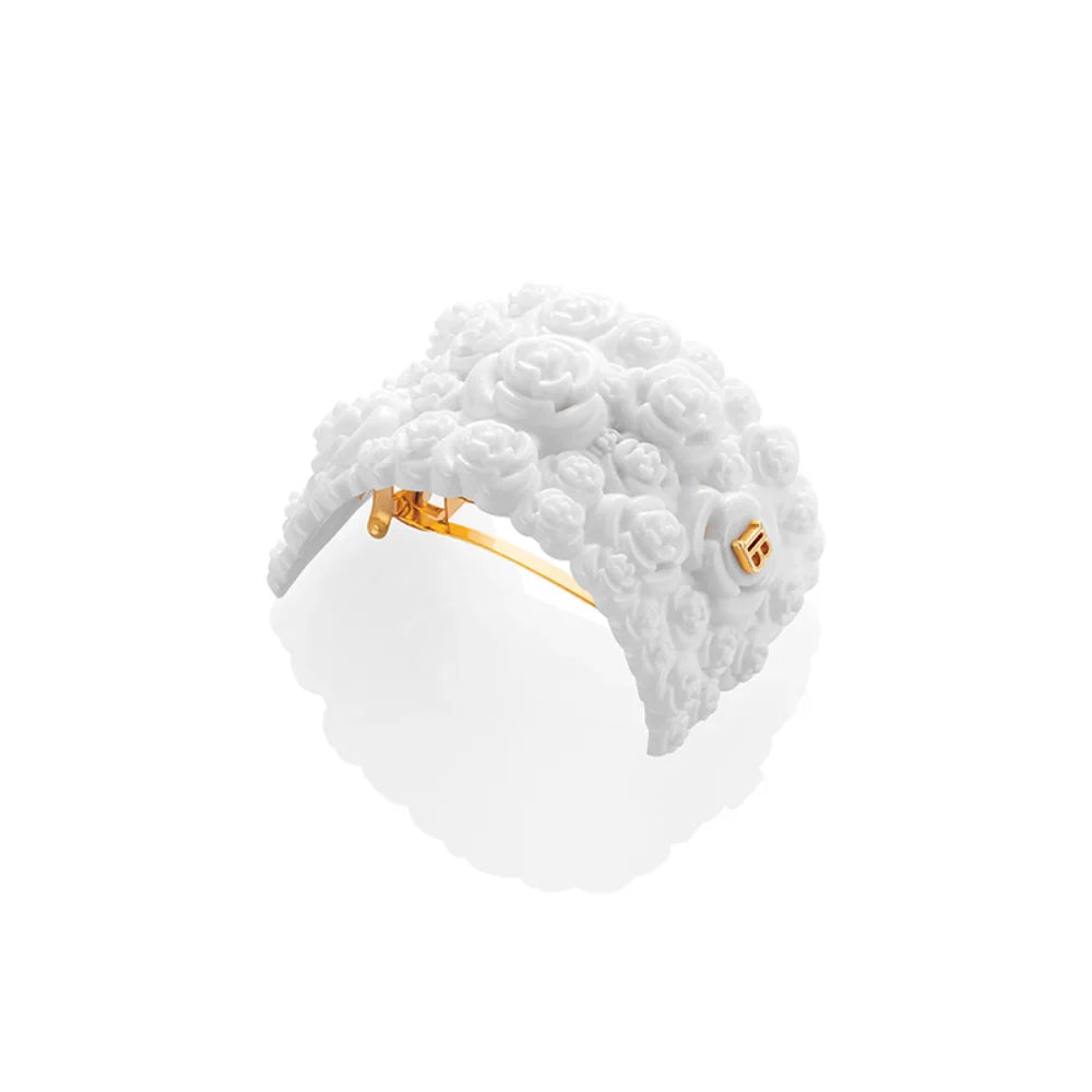 LIMITED EDITION PRINTEMPS FLORAL PONYTAIL CLIP