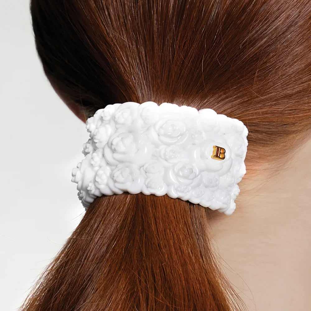 LIMITED EDITION PRINTEMPS FLORAL PONYTAIL CLIP