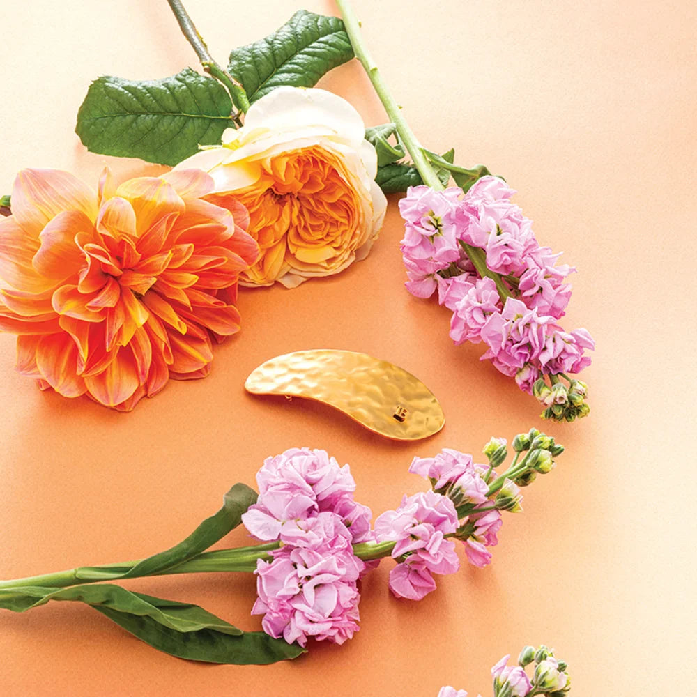 LIMITED EDITION PRINTEMPS LEAF BARRETTE POUR CHEVEUX
