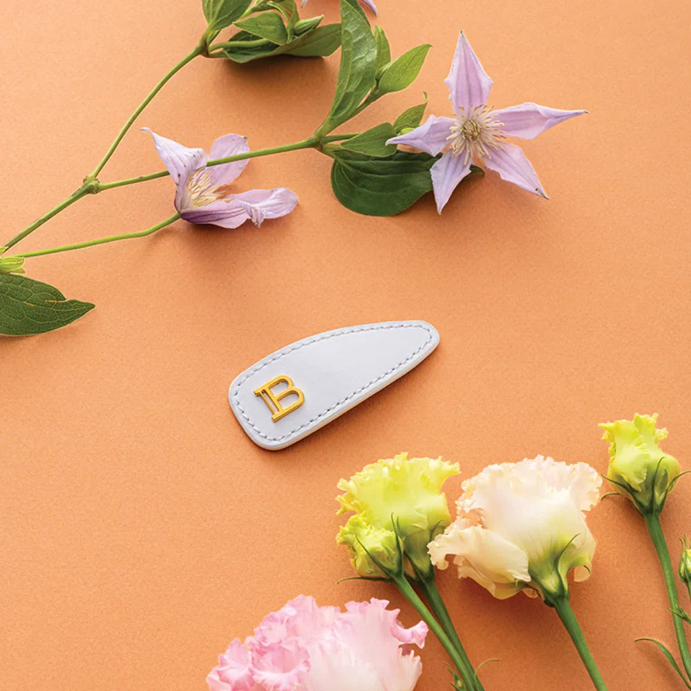 LIMITED EDITION PRINTEMPS LEATHER HAIR SNAP
